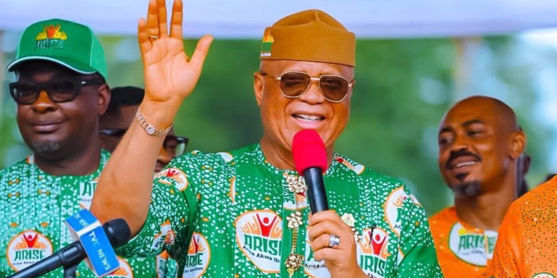 Akwa Ibom Governor Umo Eno defects to APC