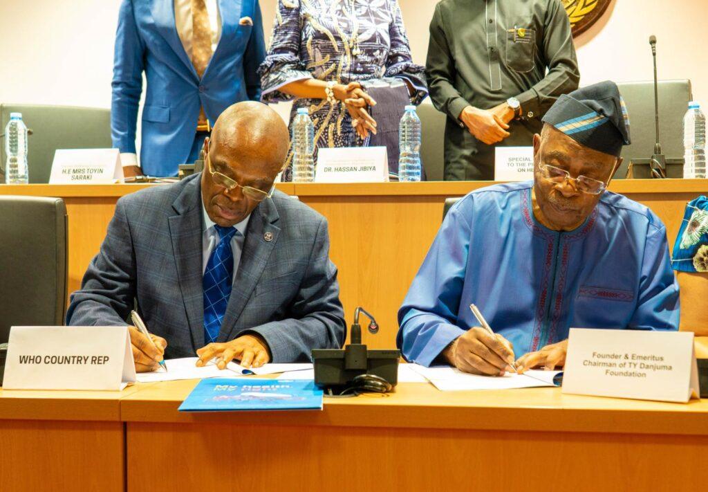 WHO and TY Danjuma Foundation