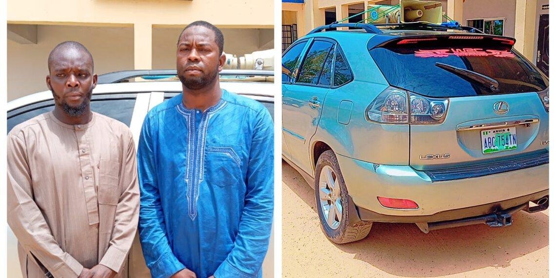 Police arrest 2 armed robbery suspects, recover stolen vehicle in Adamawa