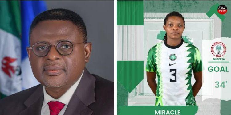 Gov. Otu celebrates Super Falcons, Miracle Usani