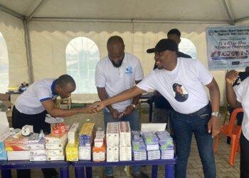 Isoko South LG chairman launches free medical outreach in Oleh