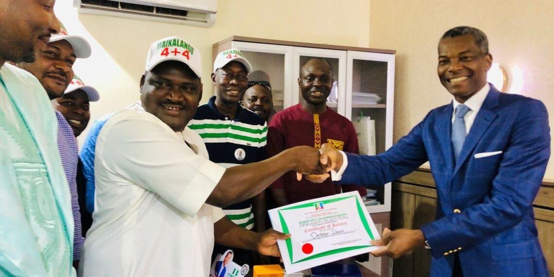AMAC chairman Maikalangu receives APC certificate of return