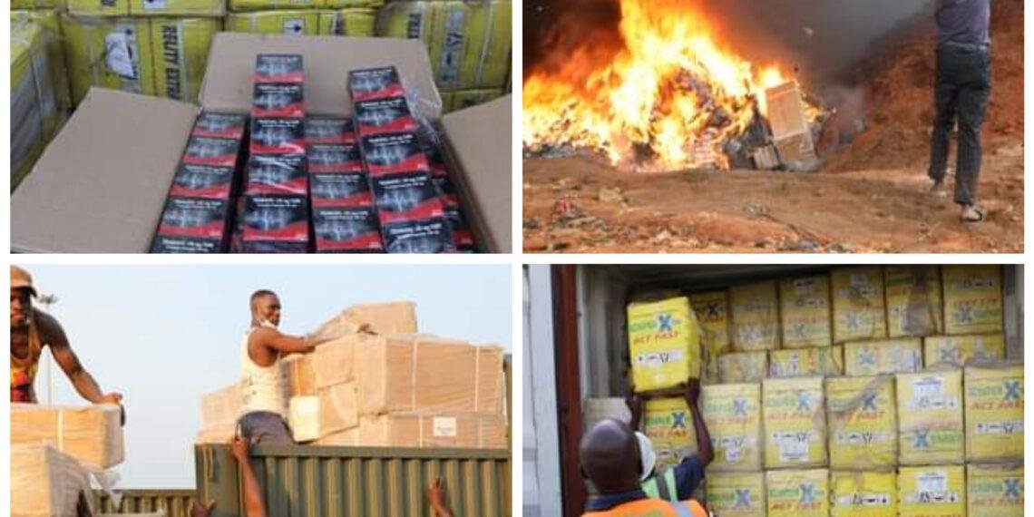 NAFDAC destroys 491,000 seized tramadol tablets in Kano