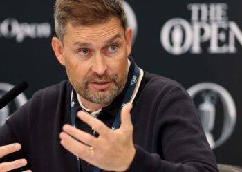 Open Championship may return to Trump’s Turnberry as R&A officials meet Eric Trump