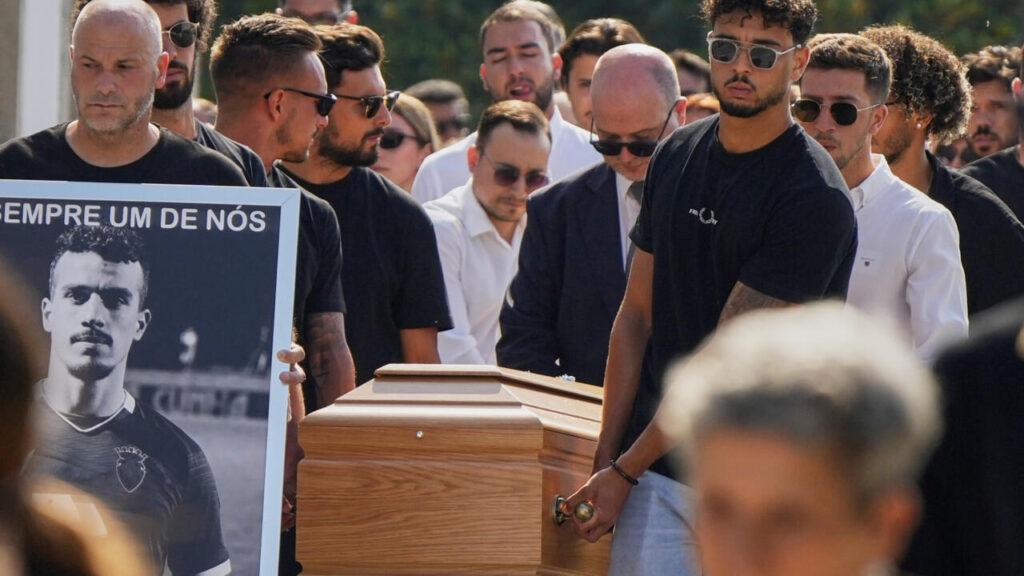 Family, football stars attend Diogo Jota, brother's burial in Portugal