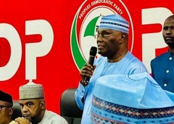 Former Vice President, Atiku Abubakar, Peoples Democratic Party, Lere Olayinka, Minister of the Federal Capital Territory, Nyesom Wike