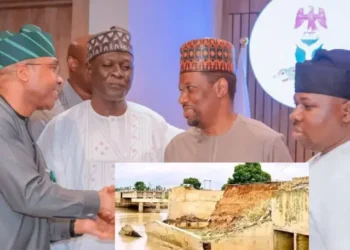 Taraba senators move to restore collapsed Namnai bridge, visit FERMA boss