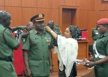 23 Armoured Brigade, Adamawa State, Brig. Gen. Amechi Agwu, Lt. S.A. Adewumi, Lt. Nnebe, Lt. Bitrus Phanuel Dauda, and Lt. A.A. Ismaila