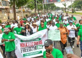 NUJ FCT Press week: Journalists march for free press, better work environment