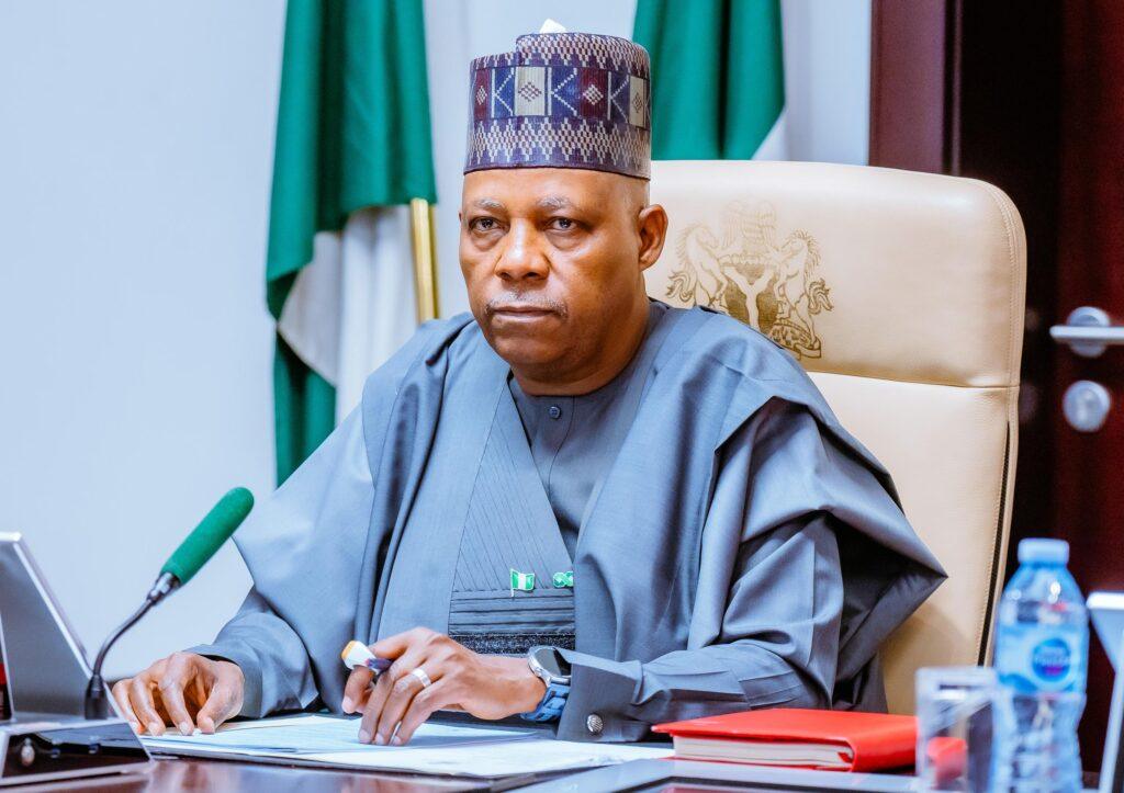 Shettima holds talks with OSC scribe in Addis Ababa