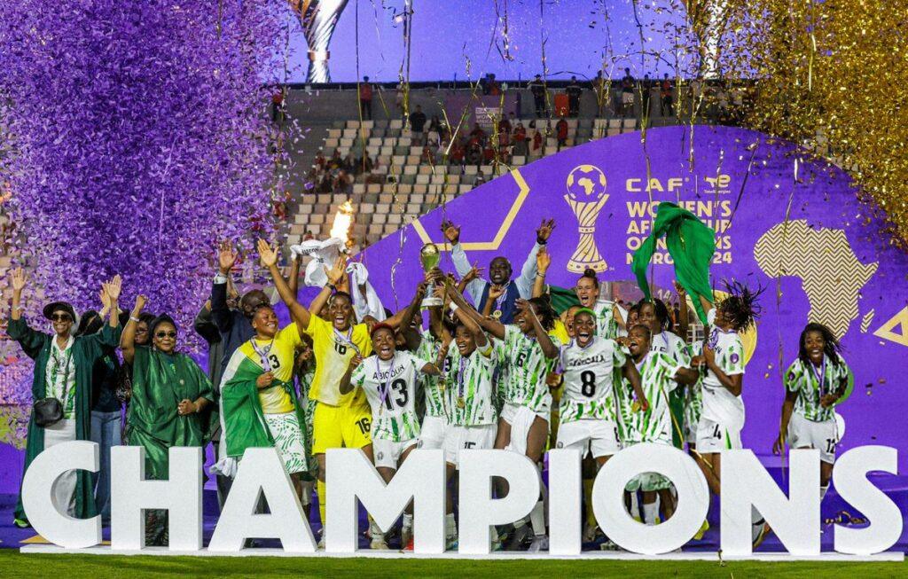 Deputy Senate President, Senator Barau Jibrin, Super Falcons, African women's championship, Rabat Olympic Stadium in Morocco