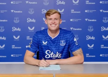 Jarrad Branthwaite signs new 5-year contract with Everton