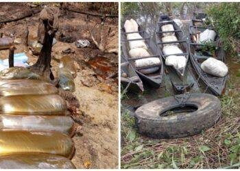 Troops arrest 42 suspected oil thieves, recovers stolen products