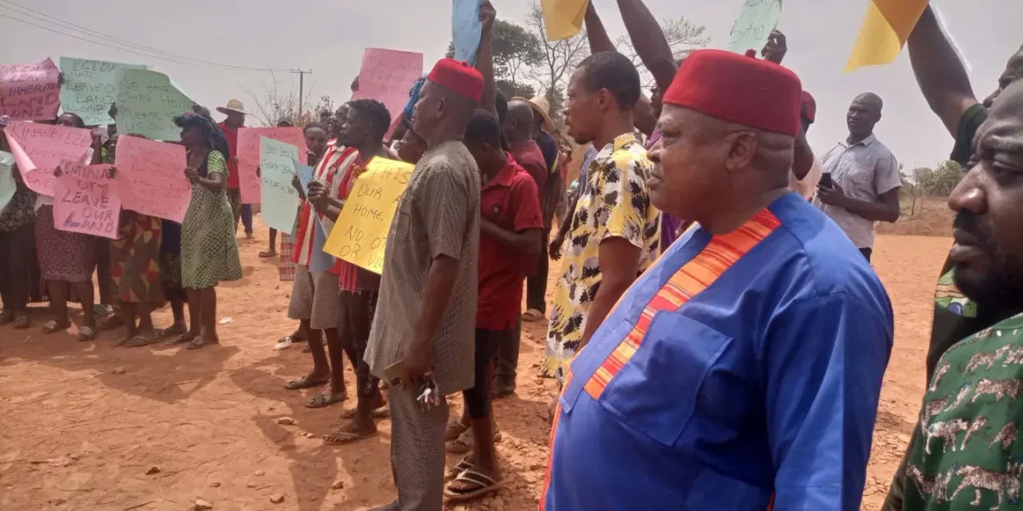 Obeagu Awkunanaw, Enugu South Local Government Area, Private Estates International West Africa Limited, Andy Egbo, Chief Chiene Chiene, Agbana, Ugwuorie, Onususu, Akparata, Isi Oke, Ofia Ogonogo, Ofia Aru, Ururo, Orji, Ngene Uchoo, Ngene Ogwe, Iduru, and Ihu Odeje