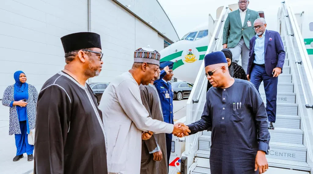 Shettima arrives London to receive Buhari’s body