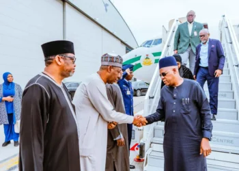 Shettima arrives London to receive Buhari’s body