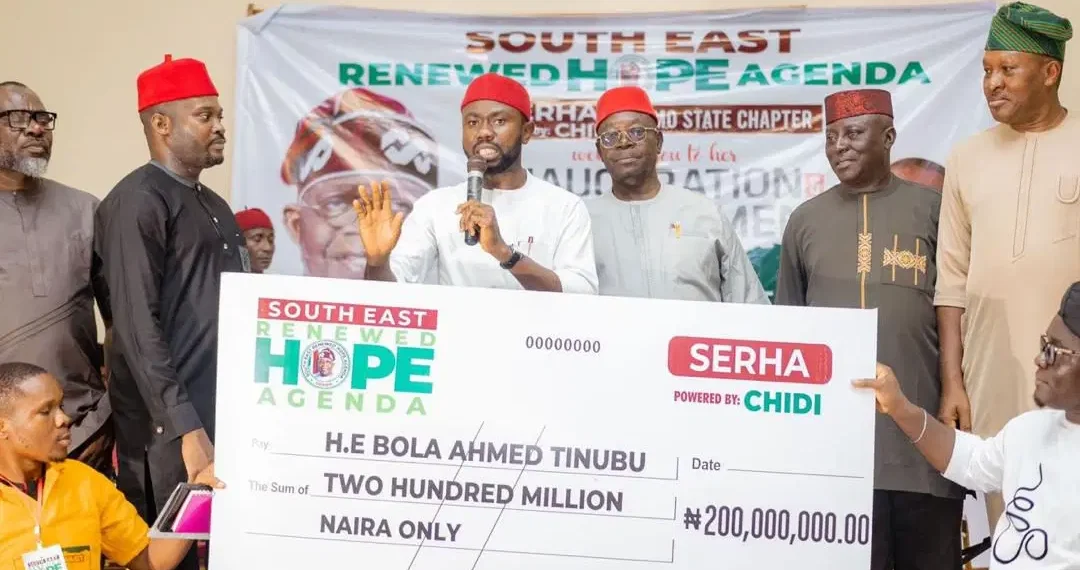 2027: South East group raises N200m to purchase nomination form for Tinubu