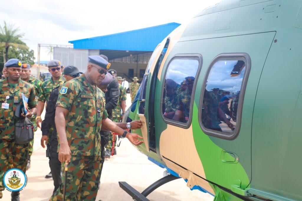 Nigerian Air Force, Chief of Air Staff, Air Marshal Hasan Abubakar, Chief of Aircraft Engineering, Air Vice Marshal A.I. Amodu