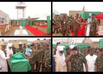 Army builds, donates industrial water borehole to Enugu community