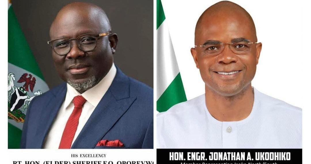 Delta at 34: Rep. Ukodhiko felicitates Gov. Oborevwori, Deltans