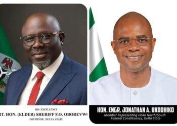 Delta at 34: Rep. Ukodhiko felicitates Gov. Oborevwori, Deltans