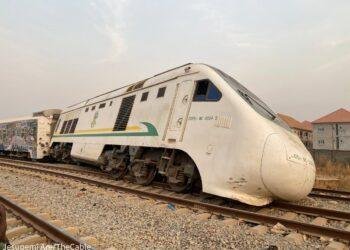 Abuja-bound train derails at Jere, passengers stranded