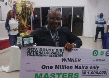 Medical doctor crowned Gov Diri National Scrabble Champion