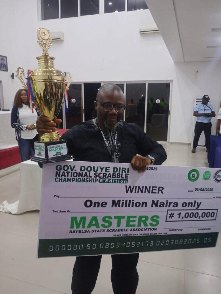 Medical doctor crowned Gov Diri National Scrabble Champion