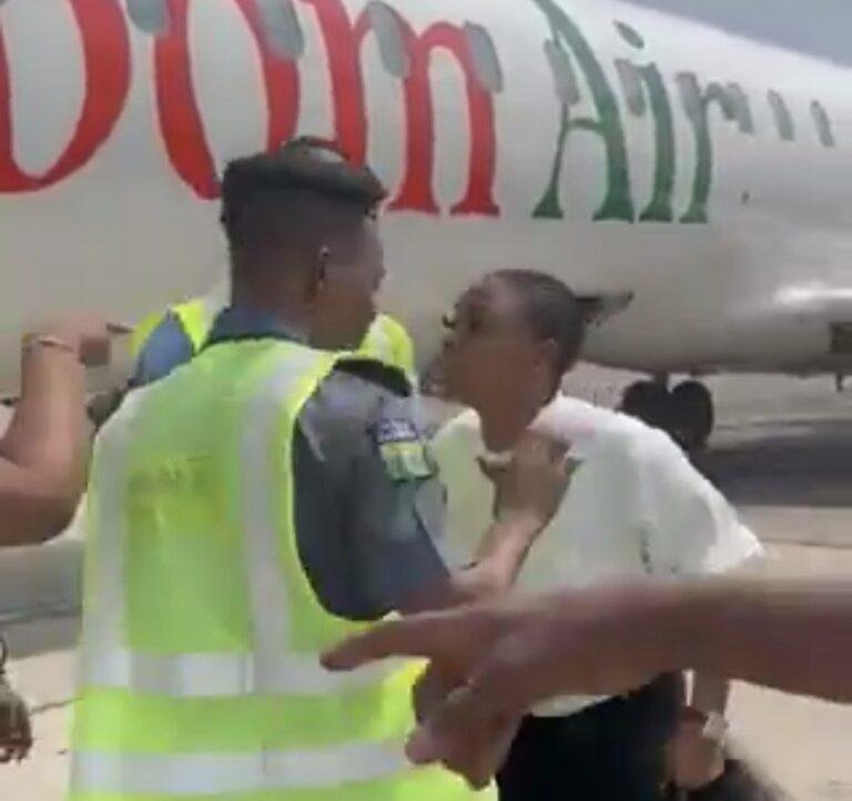 Ibom Air passenger assaults flight attendant at Lagos Airport, sparks outrage online