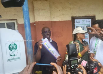 Gov. Okpebholo faults slow BVAS process in Edo by-election after voting