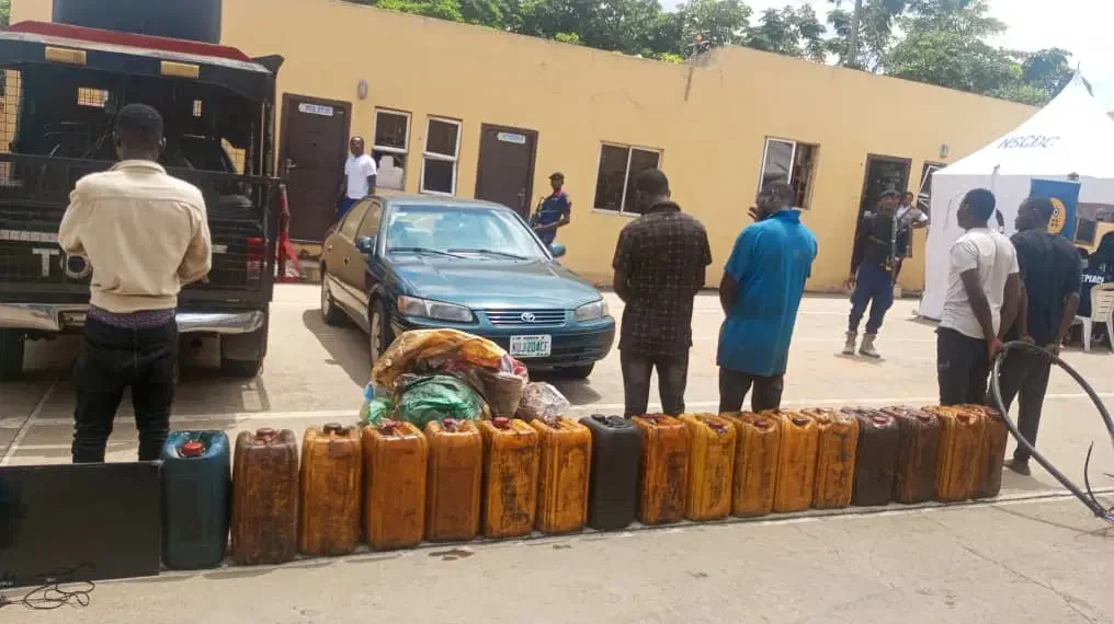 NSCDC arrests 5 suspects for vandalism, robbery in Enugu