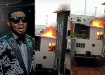 AY Makun unveils rebuilt Lekki Mansion 2 years after tragic fire outbreak