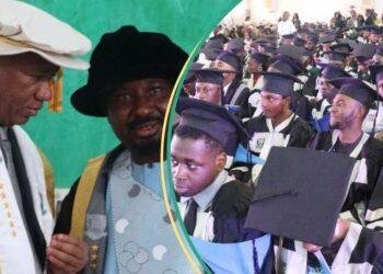 Nigerians react as Baze University owner Yusuf Datti Baba-Ahmed’s son graduates from Queen Mary University in UK