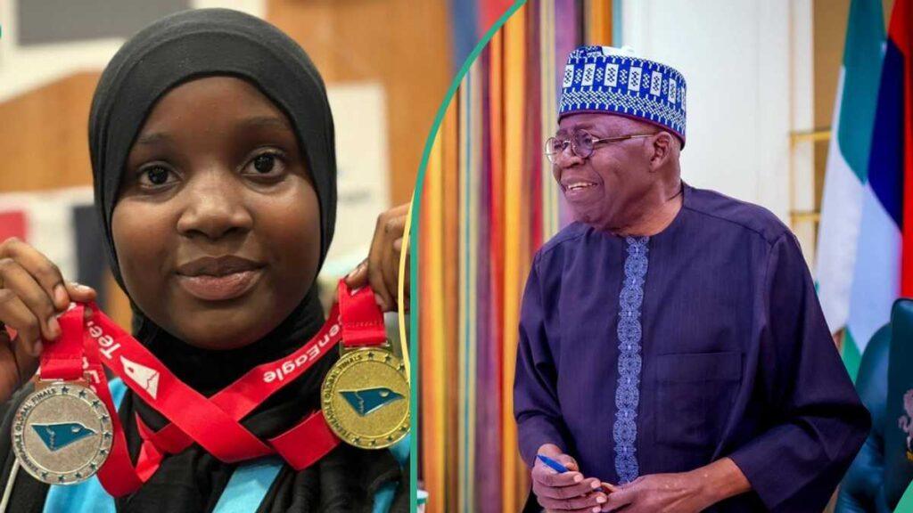 Tinubu congratulates Nafisa Aminu, 2 others UK awards