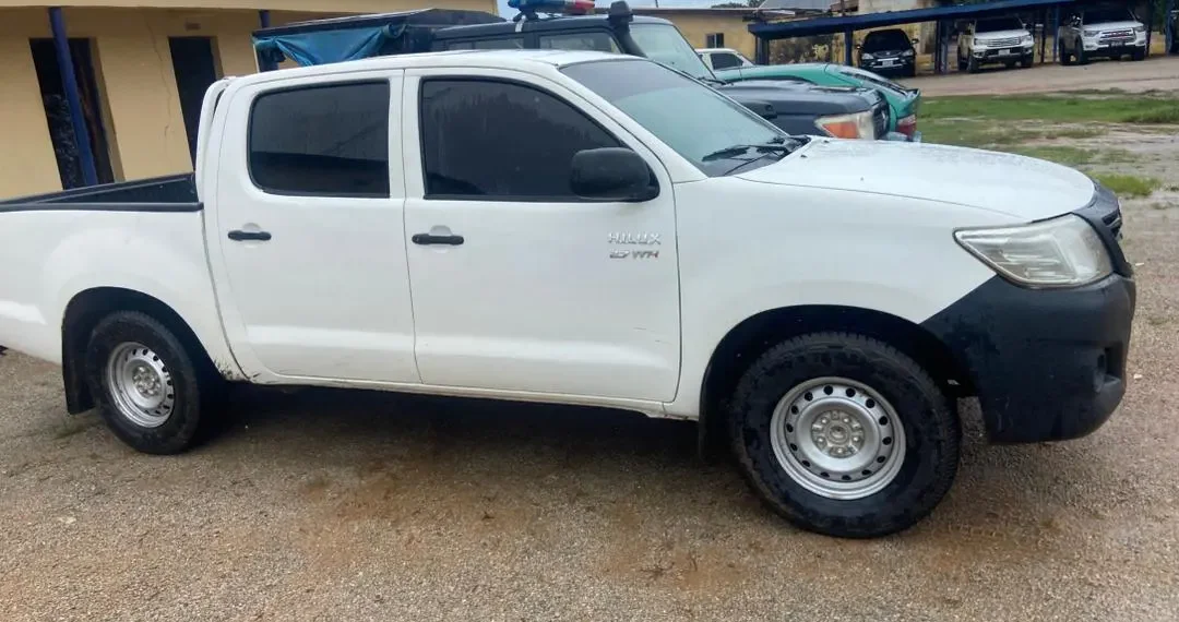 Police recover stolen Toyota Hilux vehicle, arrest 2 suspects in Taraba