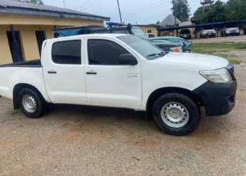 Police recover stolen Toyota Hilux vehicle, arrest 2 suspects in Taraba