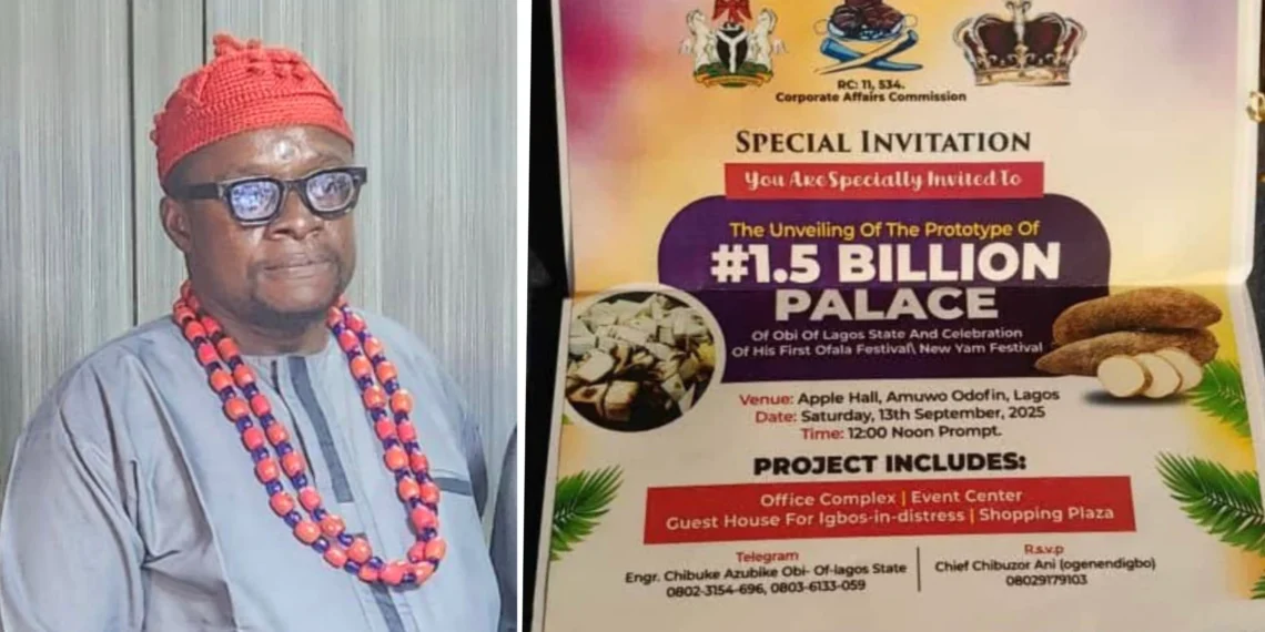 Police arrest 65-year-old man who crowned himself “Obi of Lagos,” planned ₦1.5bn palace project