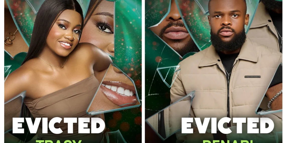 Denari , Tracy evicted from BBNaija Season 10