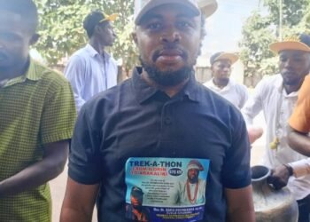 Ebonyi: Youth Leader completes 670KM trek from Kwara Ilorin to Abakaliki