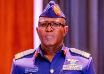 Chief of the Air Staff, Air Marshal Hasan Abubakar