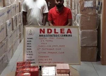 NDLEA seizes N3.9bn worth of tramadol in Lagos, apprehends Indian businessman, 3 others