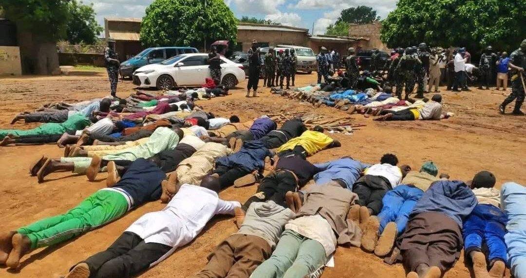 Police arrest 107 suspects in Kano in a month