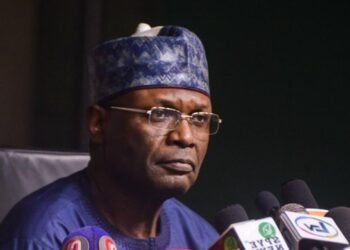 INEC Chairman Mahmood Yakubu breaks silence, oversees key promotions despite social media exit rumours