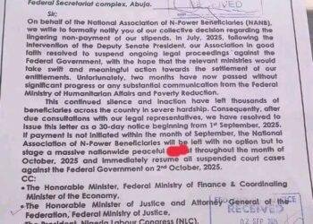 N-Power beneficiaries threaten nationwide protest, issue 30-day ultimatum