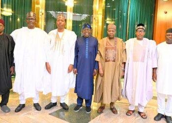 Zulum leads North East Governors to Tinubu, seeks completion of 17 roads, resumption of oil exploration