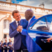 Tinubu holds private discussions with French President Macron