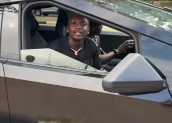 VDM, Brother cruise Tesla Cybertruck worth N400m in Abuja, stirring online frenzy