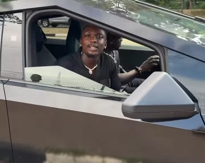 VDM, Brother cruise Tesla Cybertruck worth N400m in Abuja, stirring online frenzy