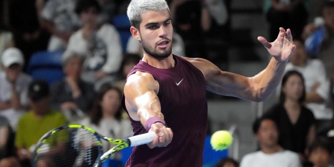 Alcaraz defeats Fritz to claim 8th ATP title in Tokyo