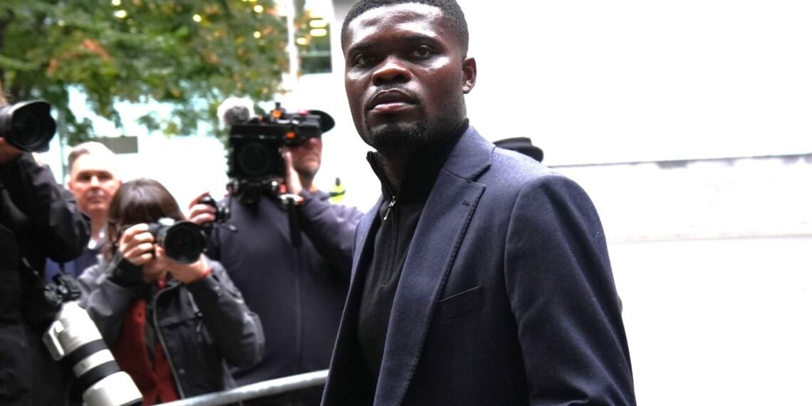 Thomas Partey pleads not guilty to rape charges